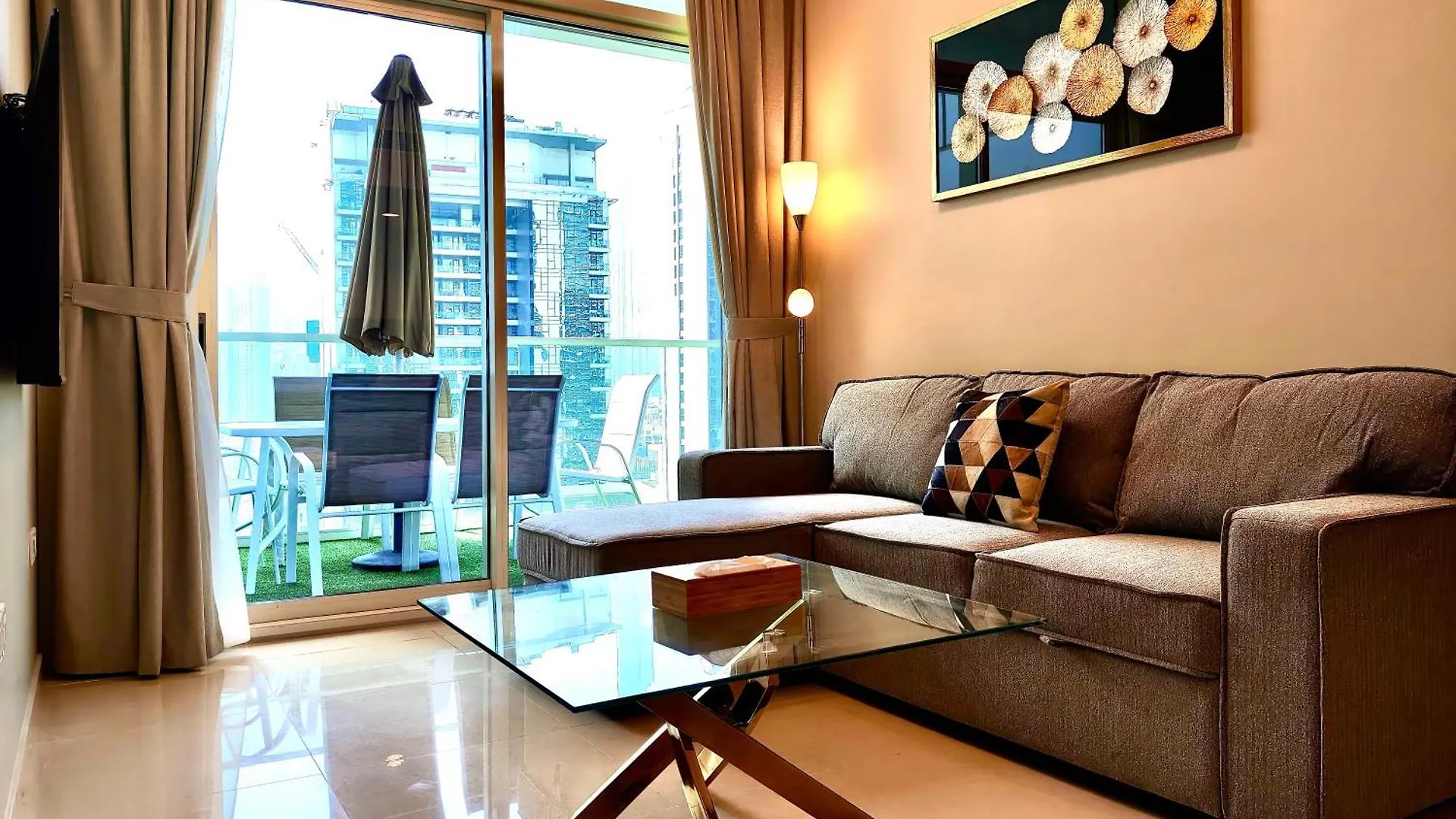 Lux Bnb I Vera Residences I Burj Views Dubaj Apartament