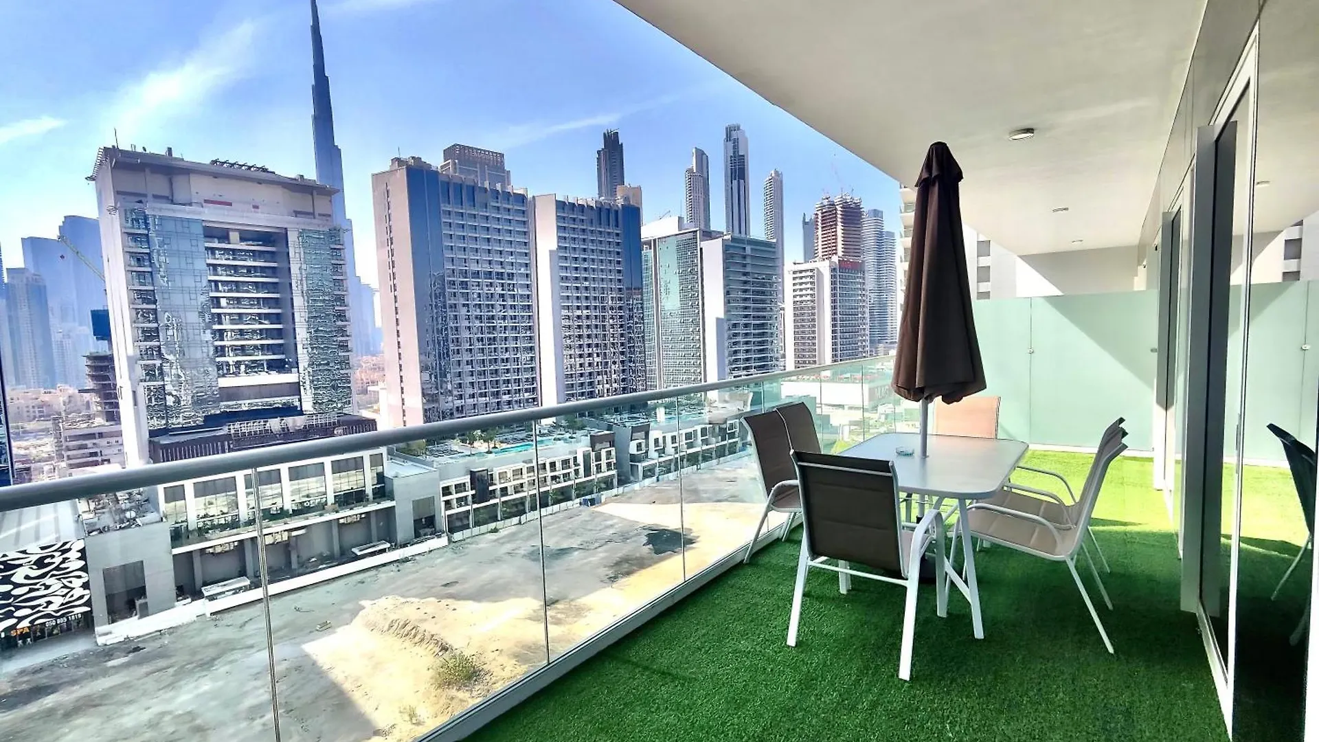 Apartament Lux Bnb I Vera Residences I Burj Views Dubaj